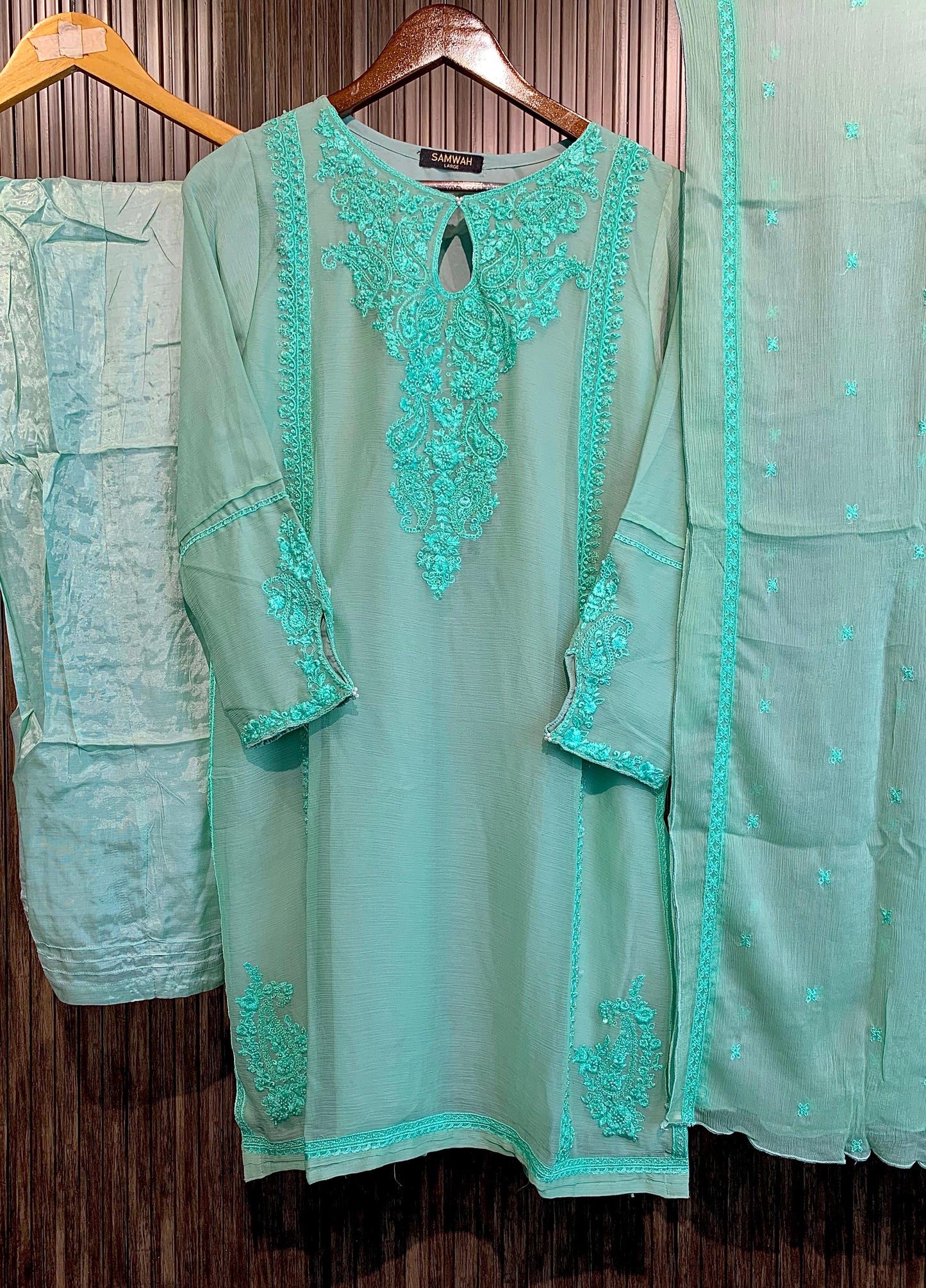 CHIFFON 3PC SUIT