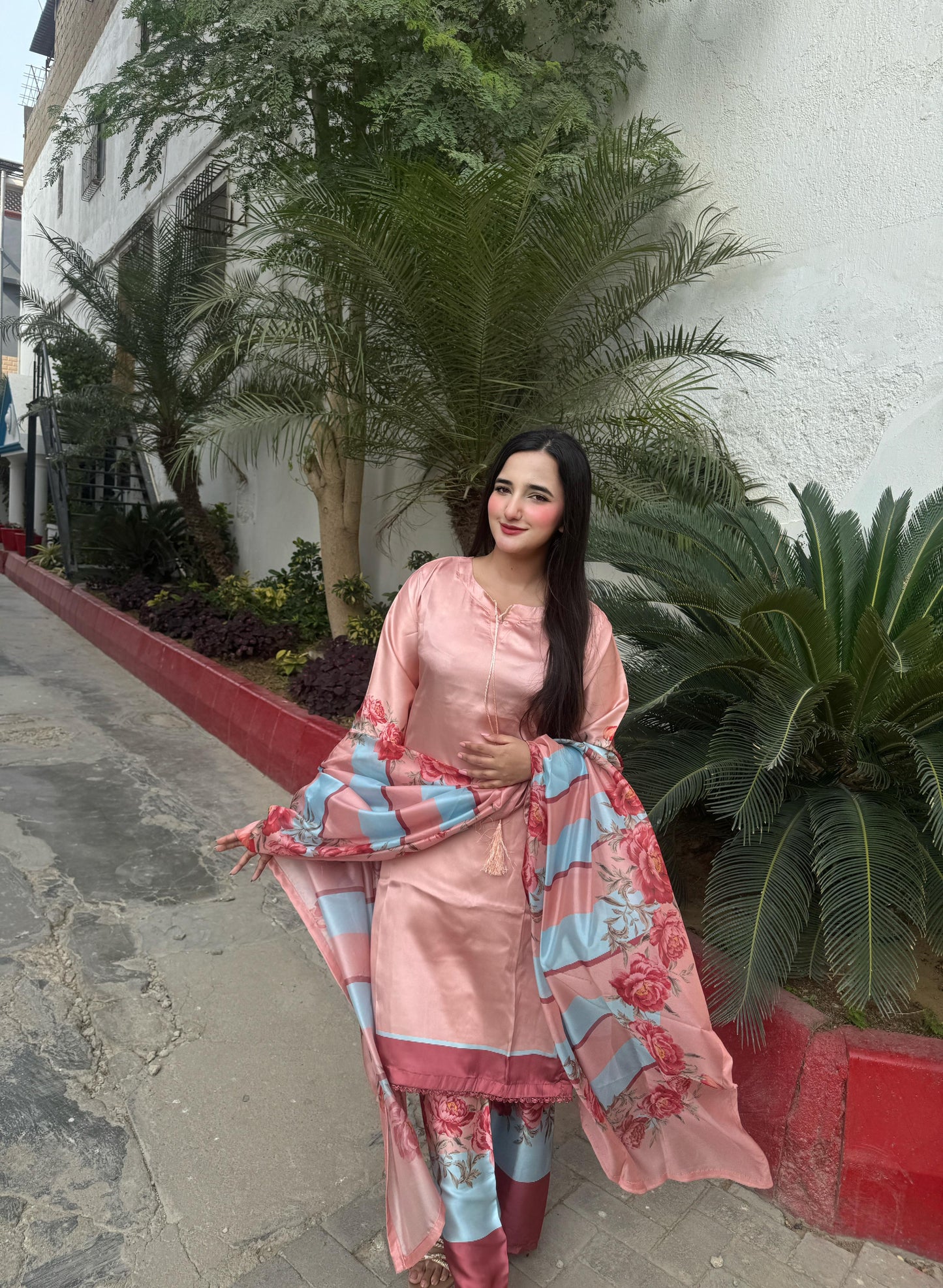 FERN- Silk 3 Piece Suit
