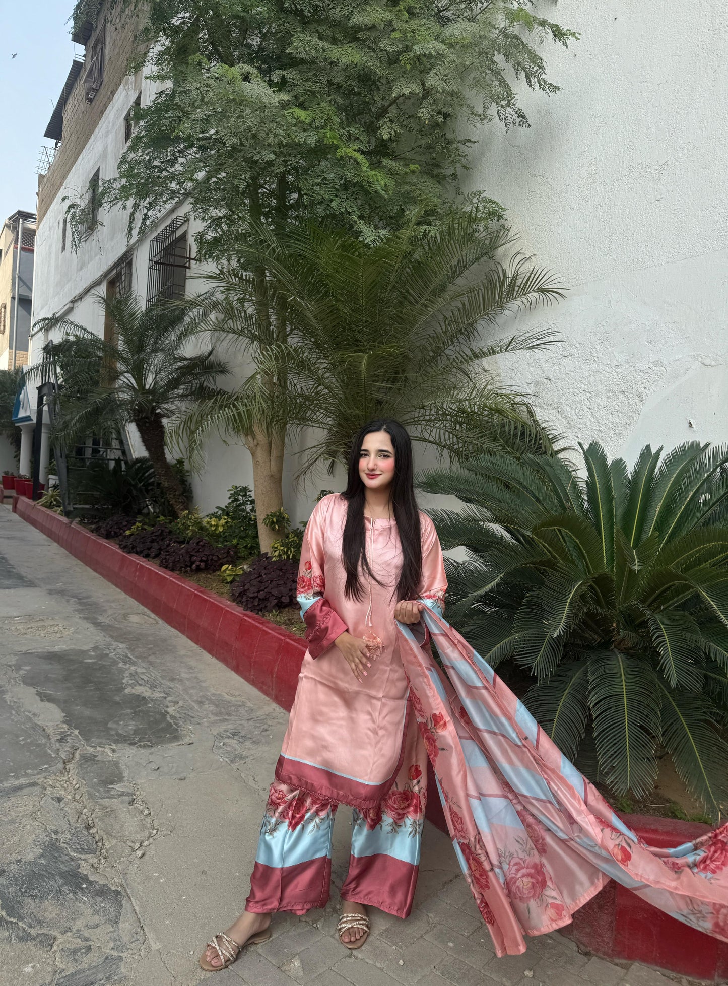 FERN- Silk 3 Piece Suit