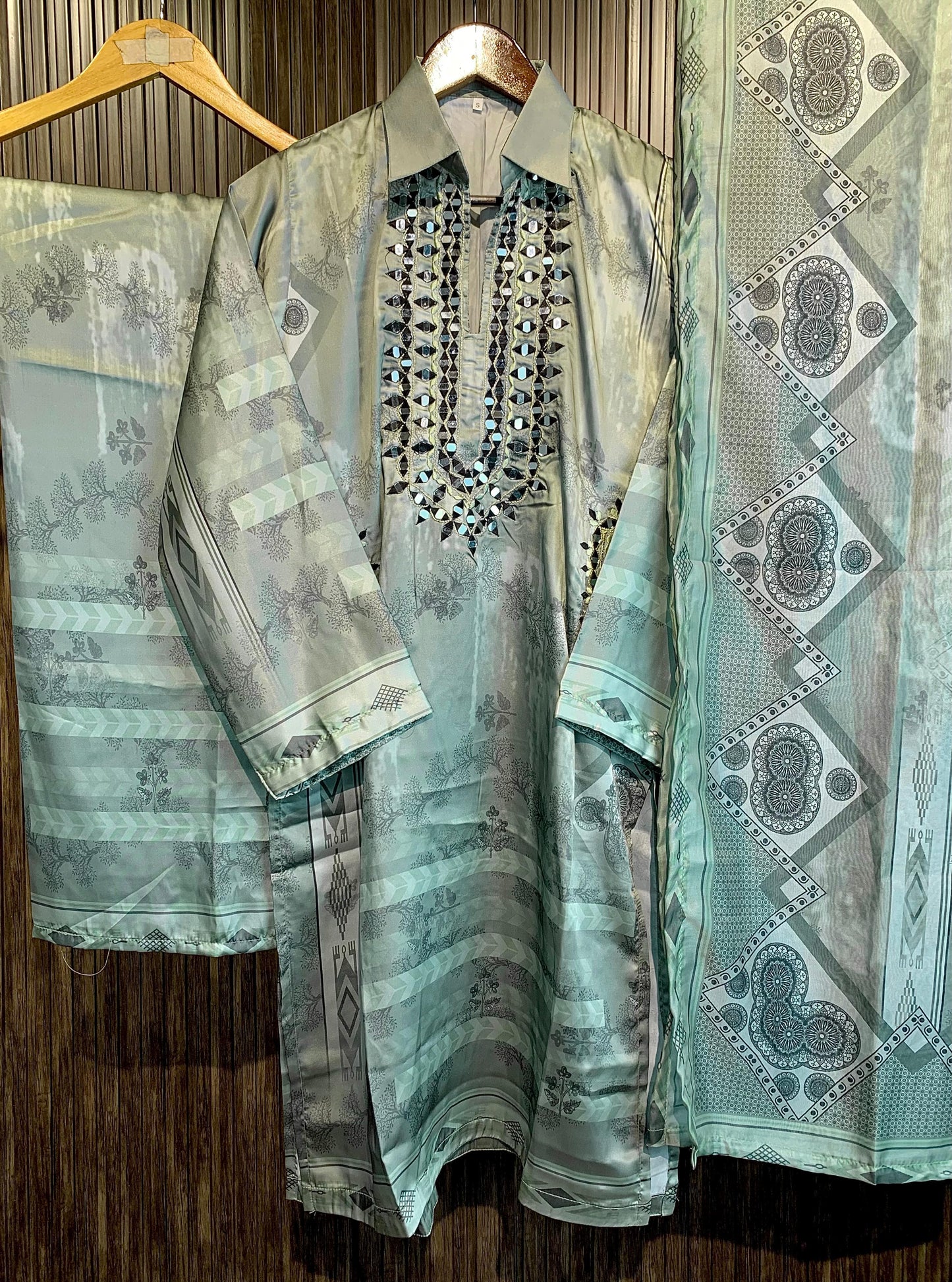 Rida - Silk 3pc Suit