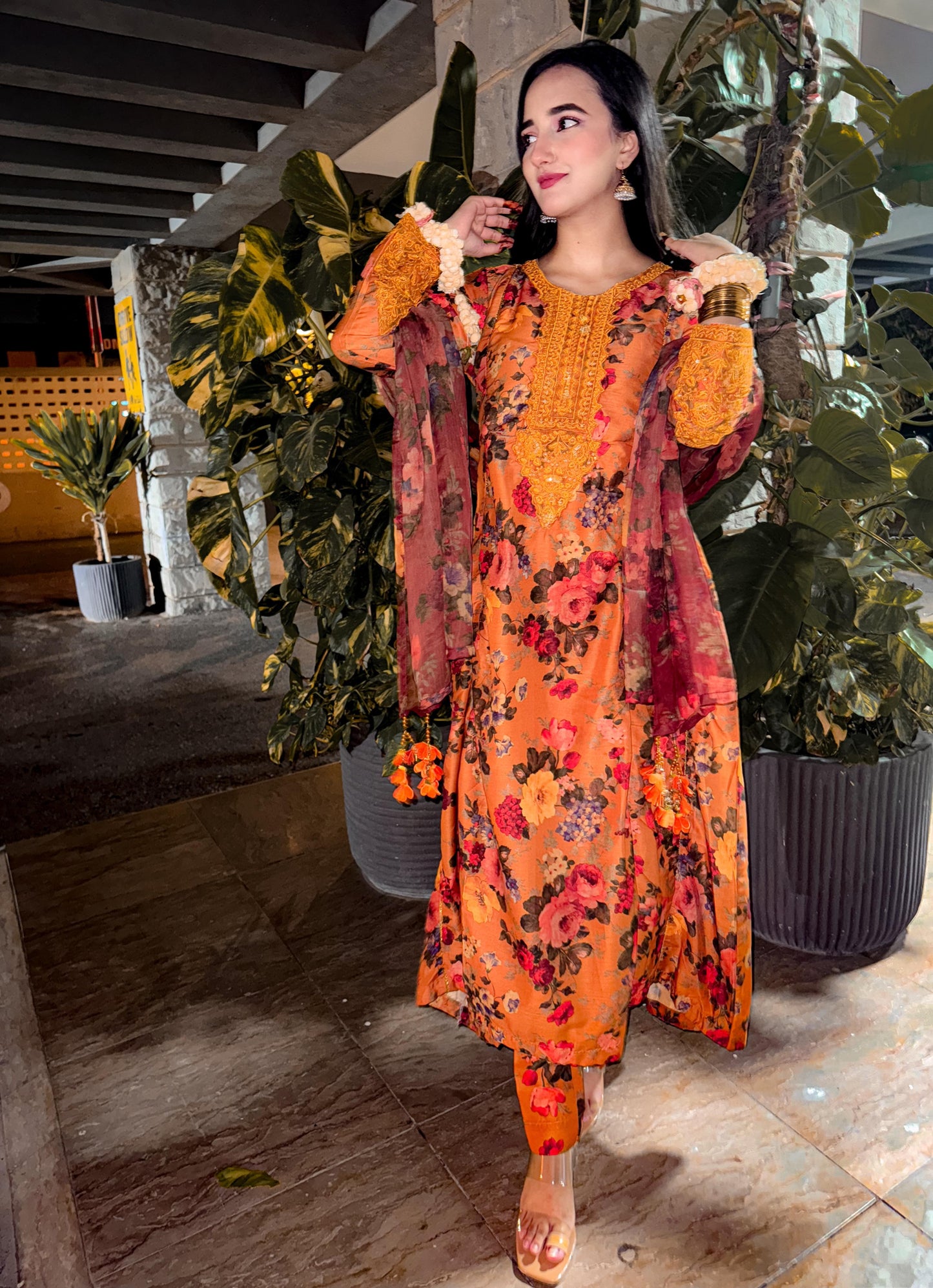 MEHERMA LAWN 3PC SUIT - MX02